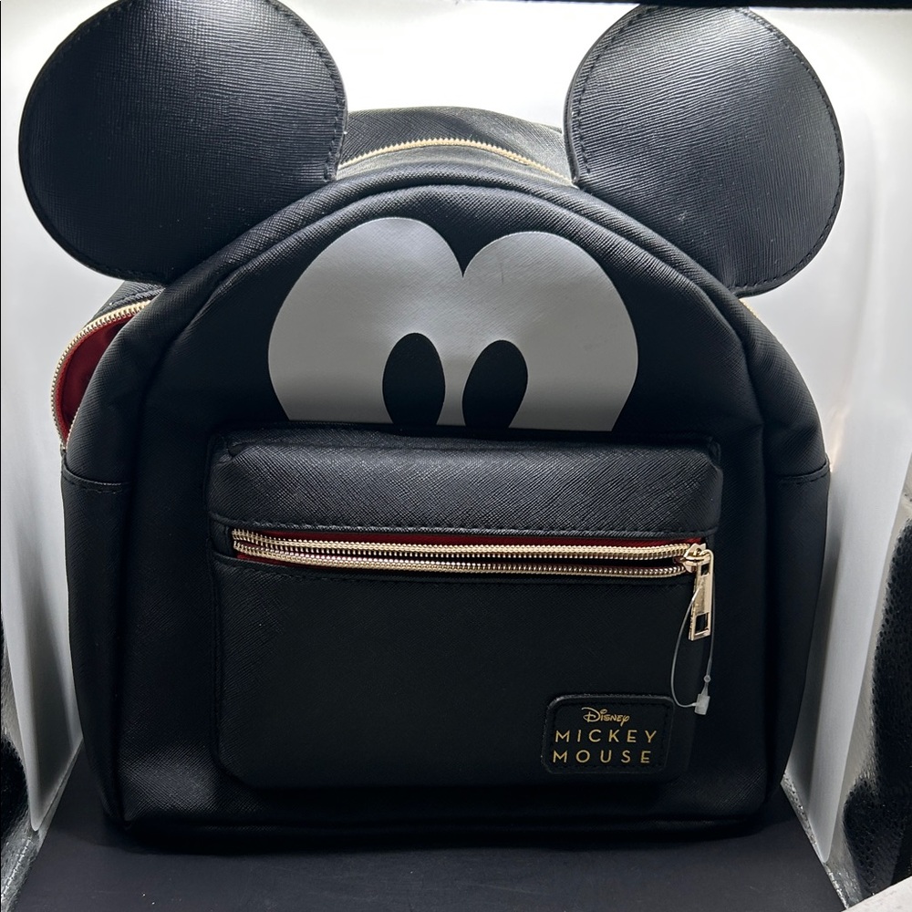 Disney Mickey Mouse Black Backpack